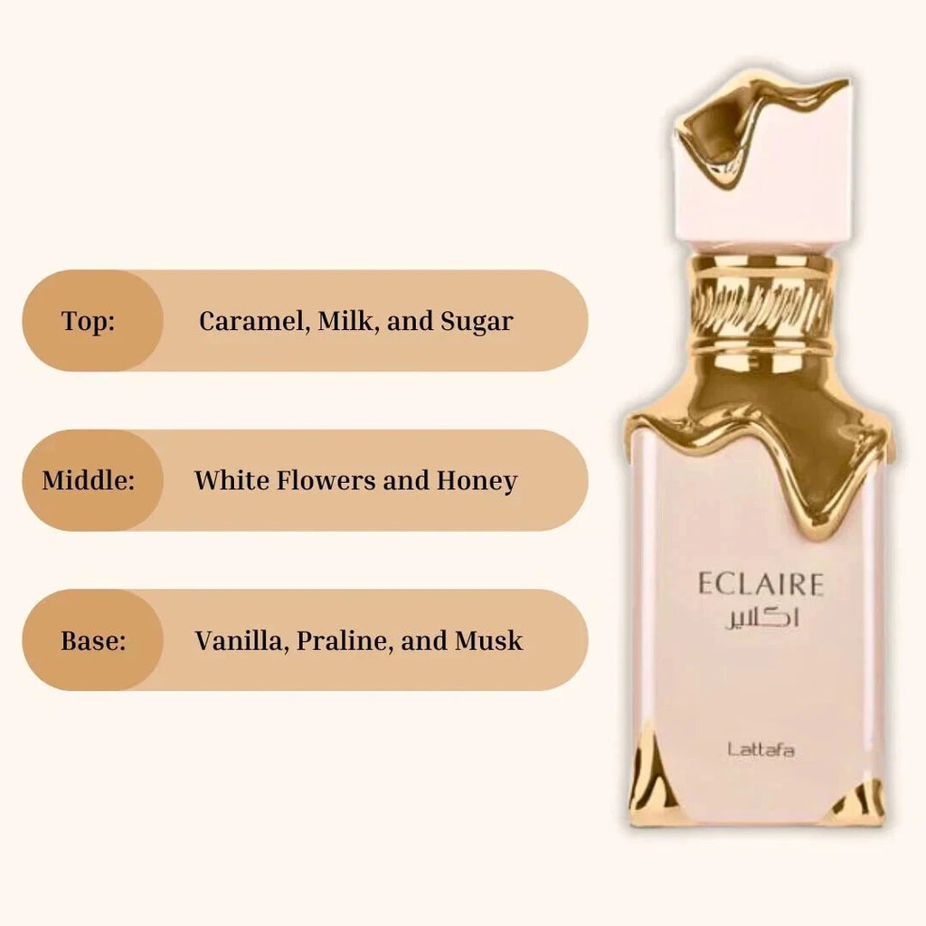 Lattafa Eclaire Eau de Parfum 100ml Spray Long Lasting Perfumes for Women NEW