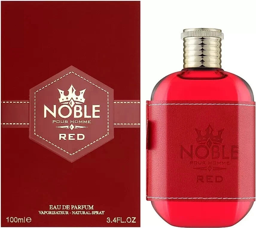 Noble Red Pour Homme | Eau De Parfum 100ml by Fragrance World