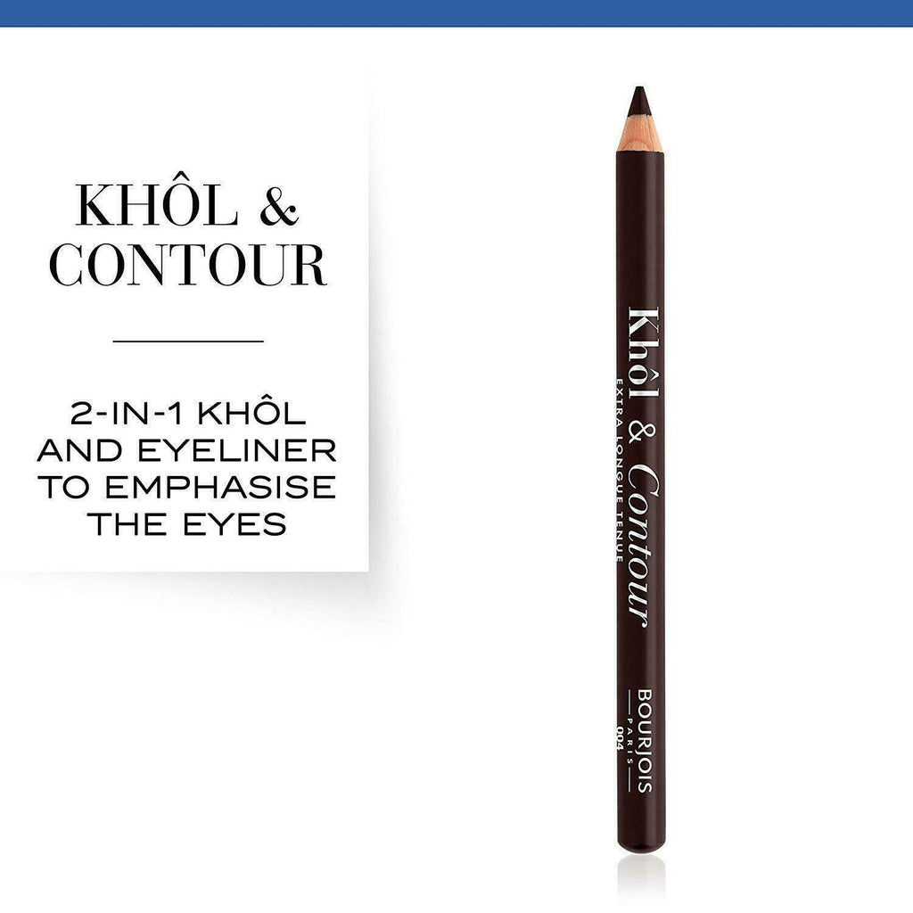 BOURJOIS 2 in 1 Khol & Contour Eyeliner & Eye Pencil Long Lasting *CHOOSE SHADE*