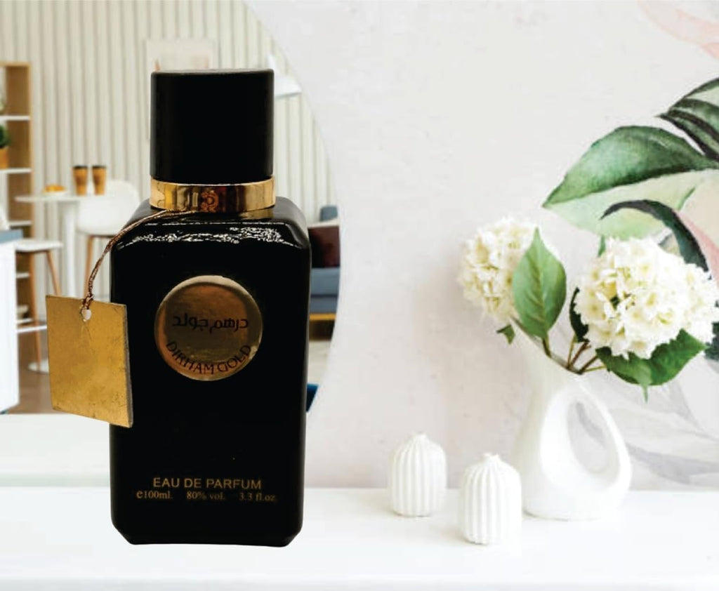 Dirham Gold OUD Unisex Perfume EDP by Manasik Arabic Fragrance Nice Smell 100ml