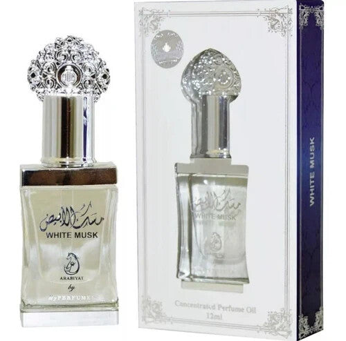 ARABIYAT WHITE MUSK 12ML TRAY CPO Unisex My Perfumes Made UAE Christmas Gift