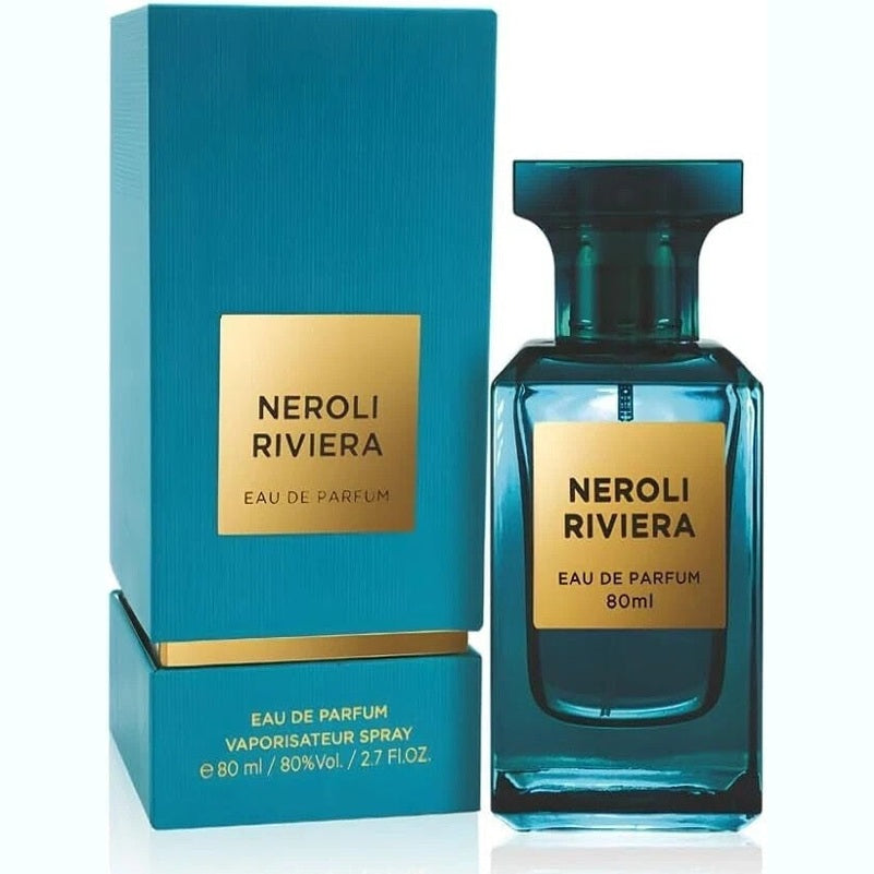 Neroli Riviera EDP 80ml By Fragrance World Unisex Fresh Citrus & Floral Perfume