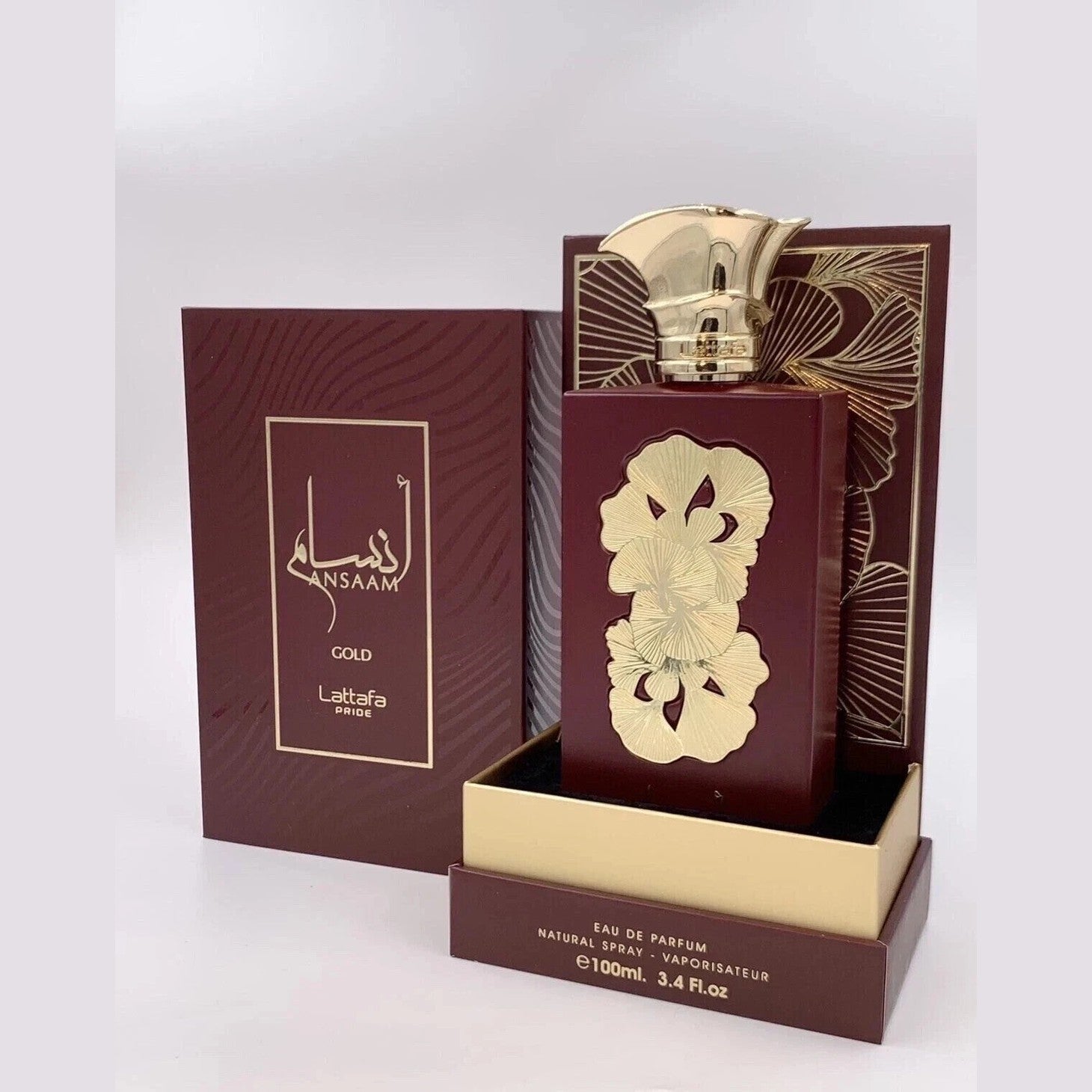 Ansaam Gold EDP 100ml by Lattafa | Unisex Arabian Perfume Long Lasting Fragrance
