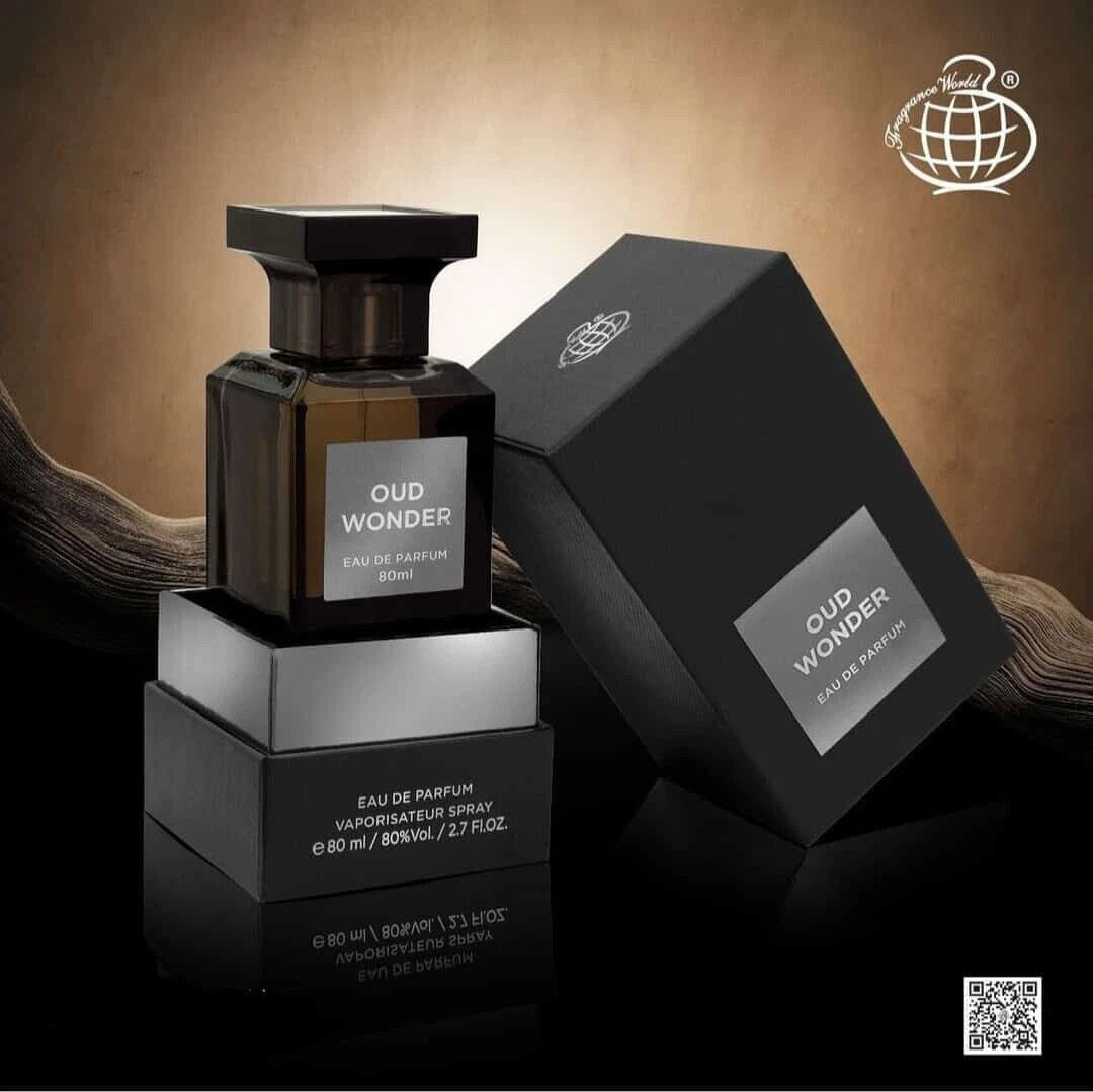 Oud Wonder by Fragrance | Eau de Parfum | 80ml | Fragrance World