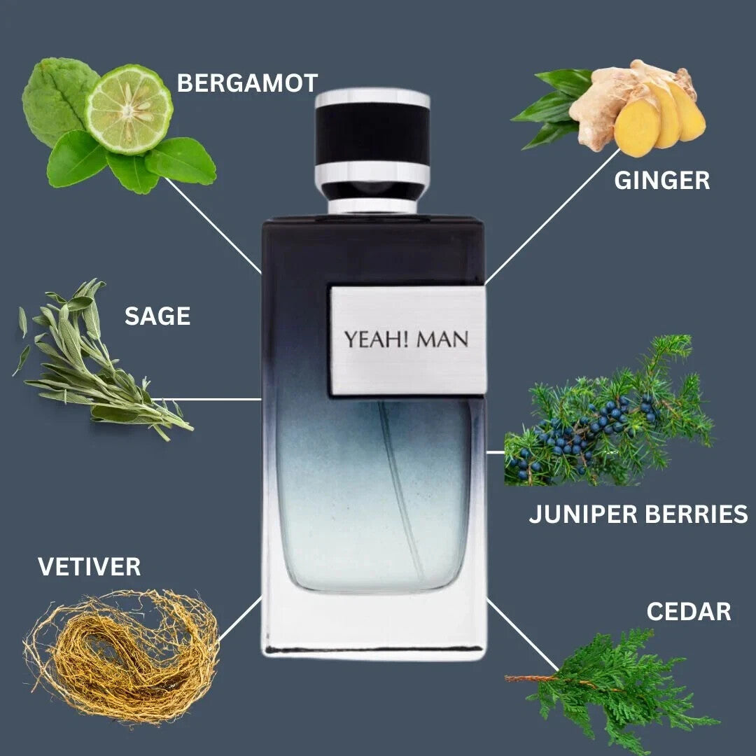 Yeah Man 100ml EDP by Maison Alhambra Long Lasting Masculine Perfume