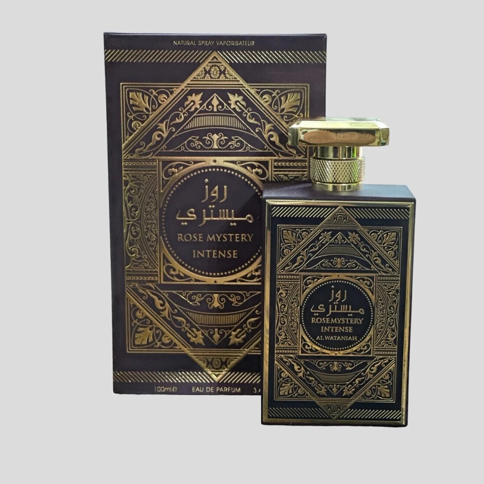 Rose Mystery Intense Eau De  Perfume Fragrance By Al Wataniah For Unisex 100ML