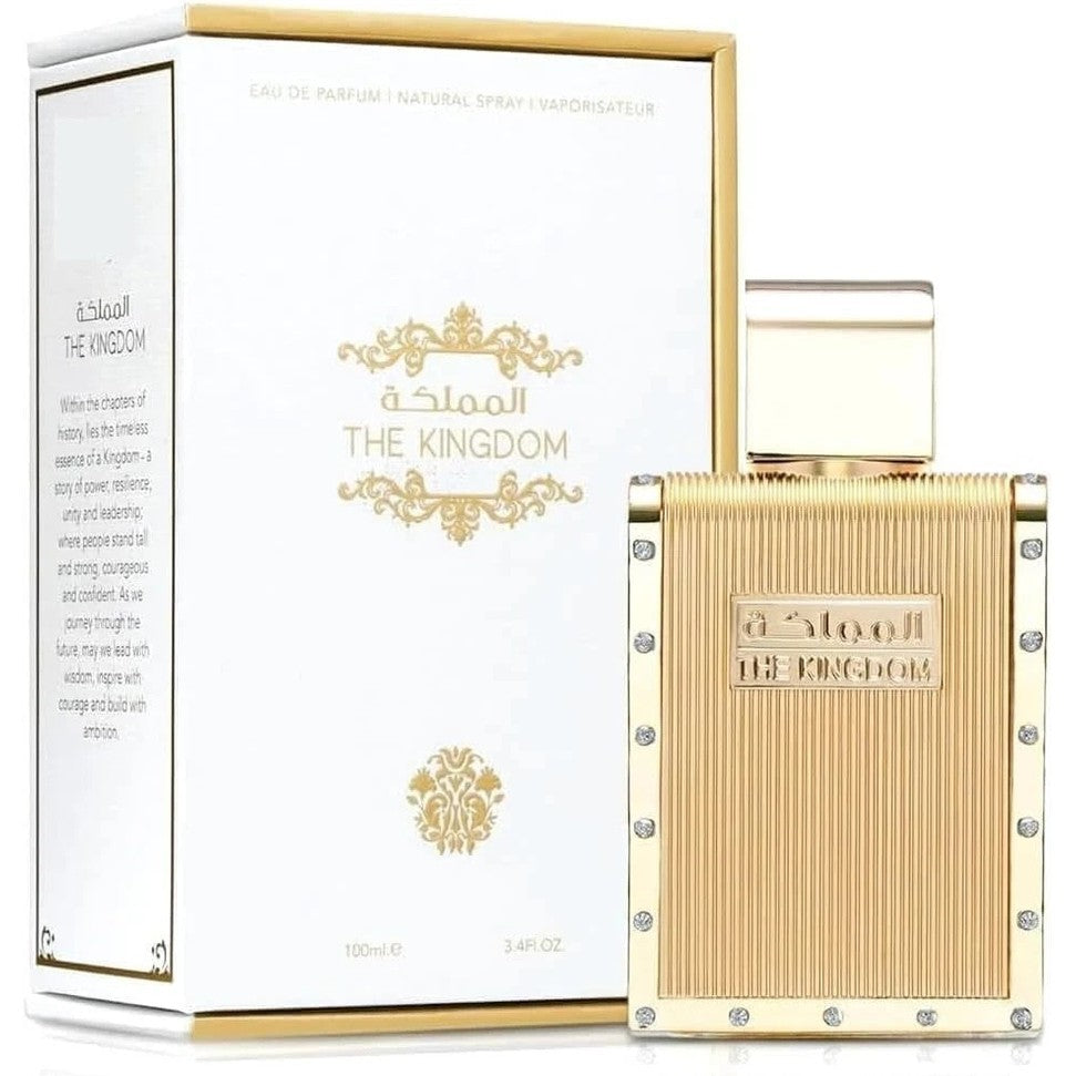 The Kingdom Men EDP 100ml by Lattafa Perfumes Long Lasting Arabic Scent for Him