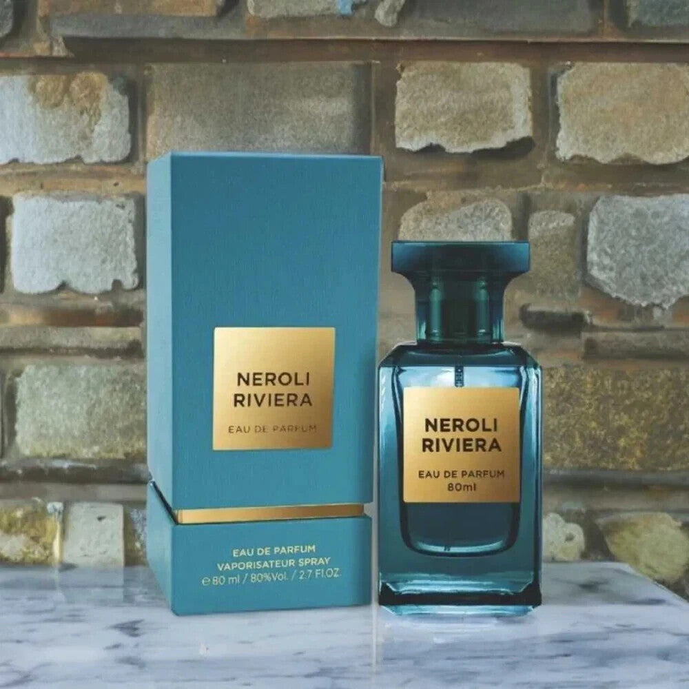 Neroli Riviera EDP 80ml By Fragrance World Unisex Fresh Citrus & Floral Perfume