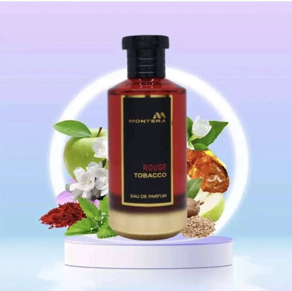 Montera Rouge Tobacco 100ml EDP by Fragrance World Warm Spicy Unisex Perfume