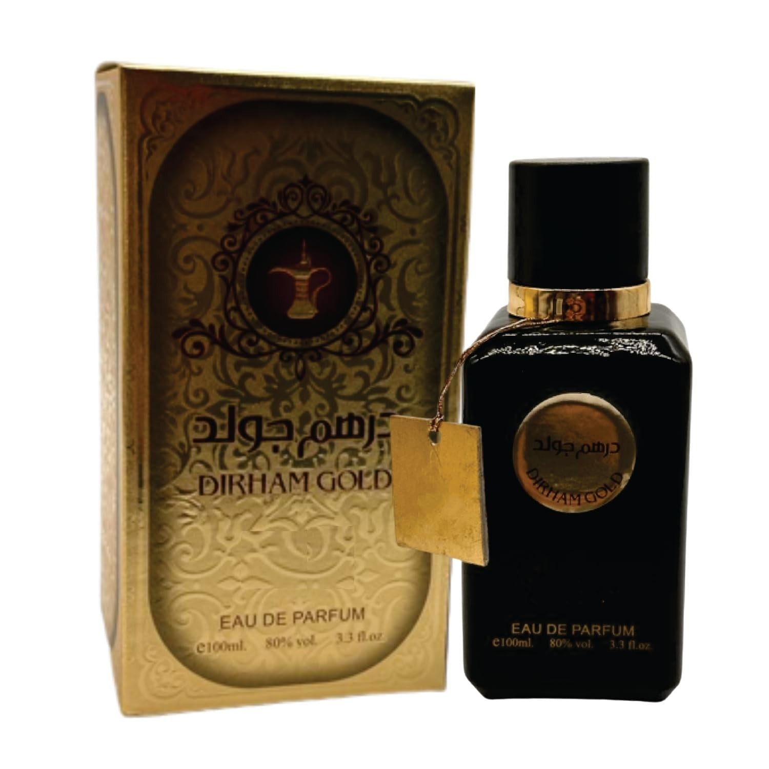 Dirham Gold OUD Unisex Perfume EDP by Manasik Arabic Fragrance Nice Smell 100ml