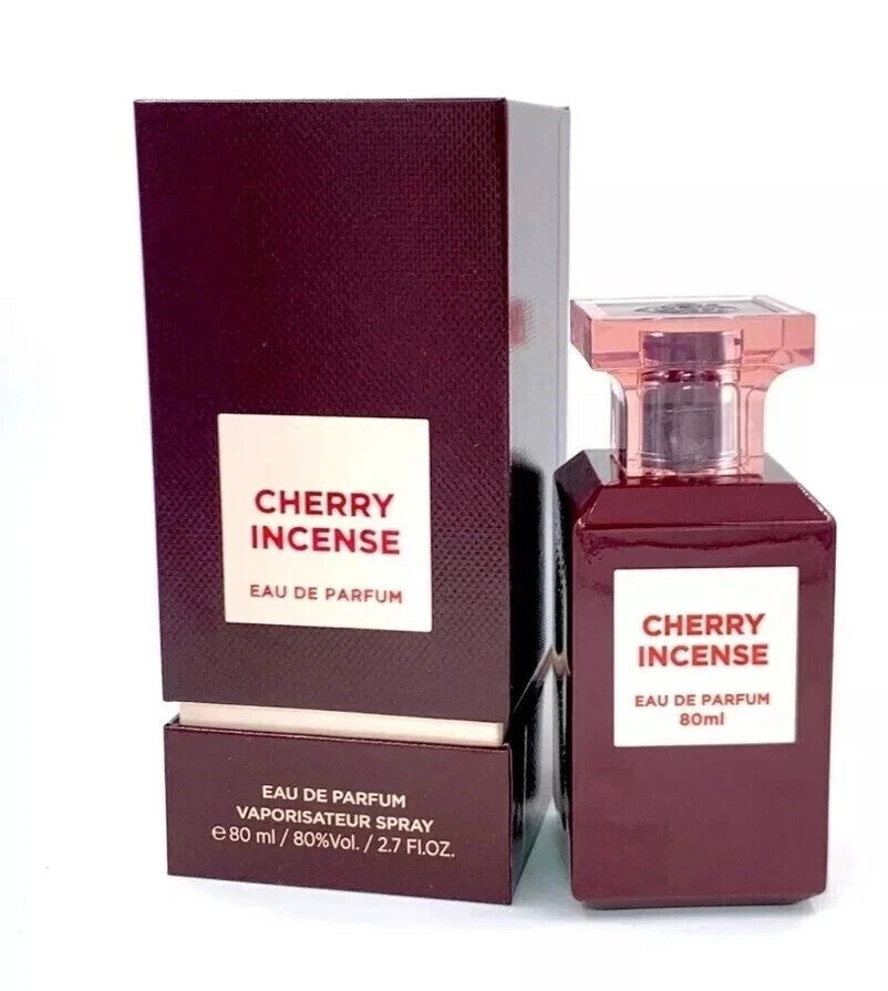Cherry Incense Eau De Parfum | 80ml Long Lasting Scent