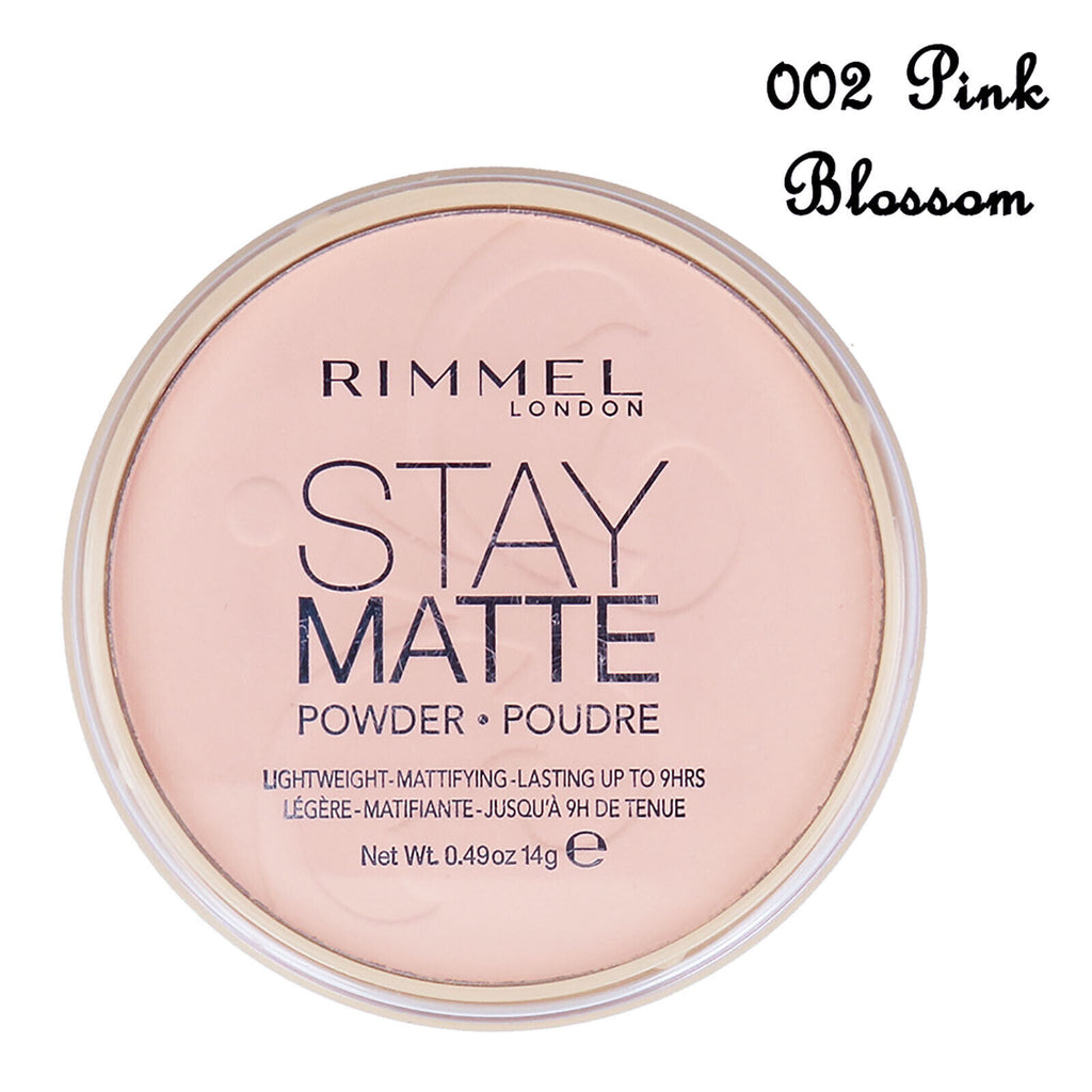 RIMMEL London Stay Matte Long Lasting Shine Pressed Face Powder 14g *ALL SHADES*