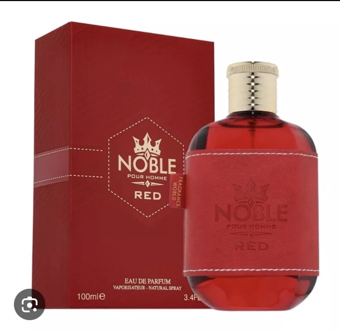 Noble Red Pour Homme | Eau De Parfum 100ml by Fragrance World