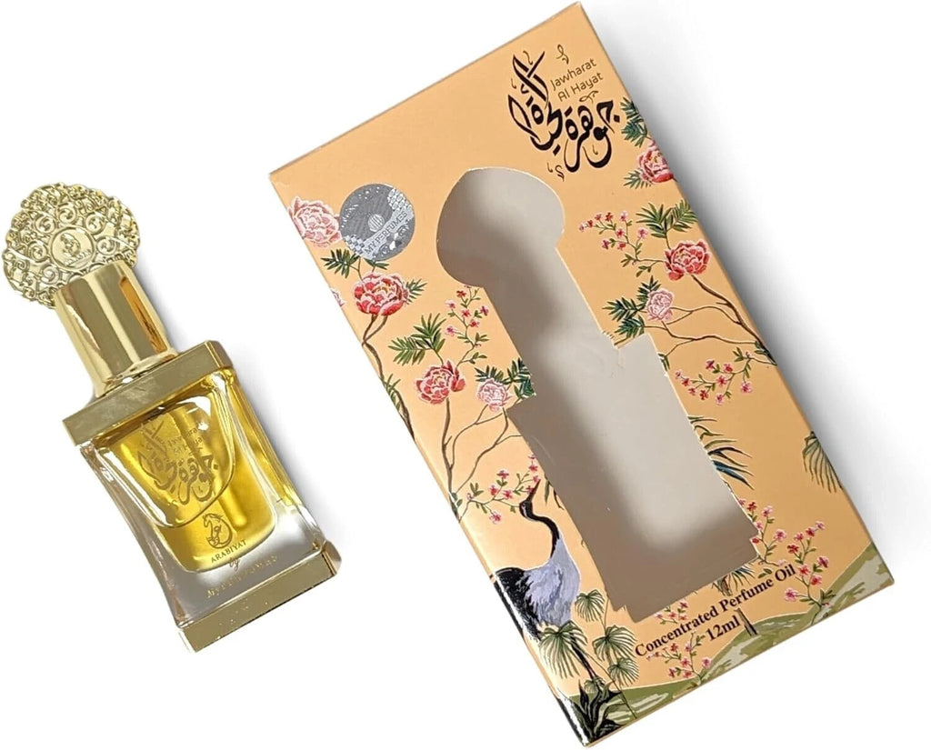 Jawharat Al Hayat CPO 12ML - Premium Concentrated Perfume Oil | Long-Lasting Fra