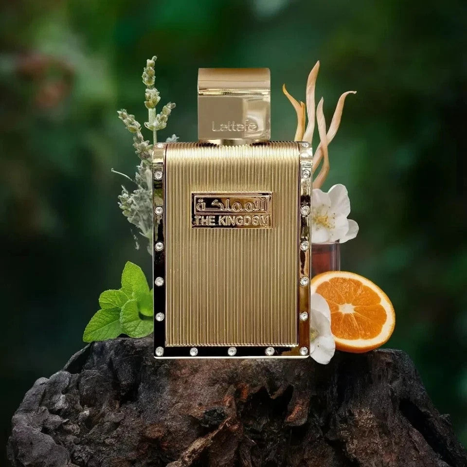 The Kingdom Men EDP 100ml by Lattafa Perfumes Long Lasting Arabic Scent for Him