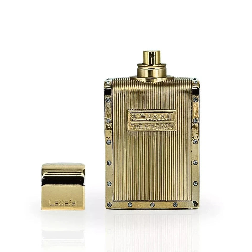 The Kingdom Men EDP 100ml by Lattafa Perfumes Long Lasting Arabic Scent for Him