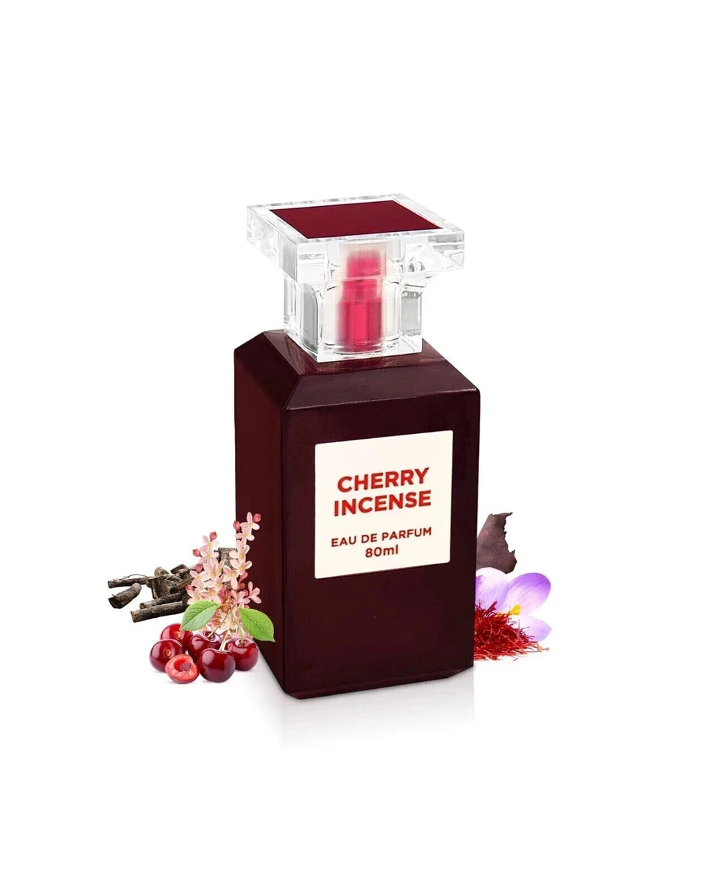 Cherry Incense Eau De Parfum | 80ml Long Lasting Scent
