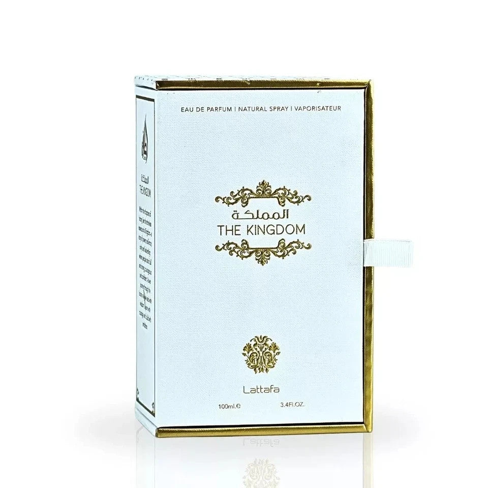 The Kingdom Men EDP 100ml by Lattafa Perfumes Long Lasting Arabic Scent for Him