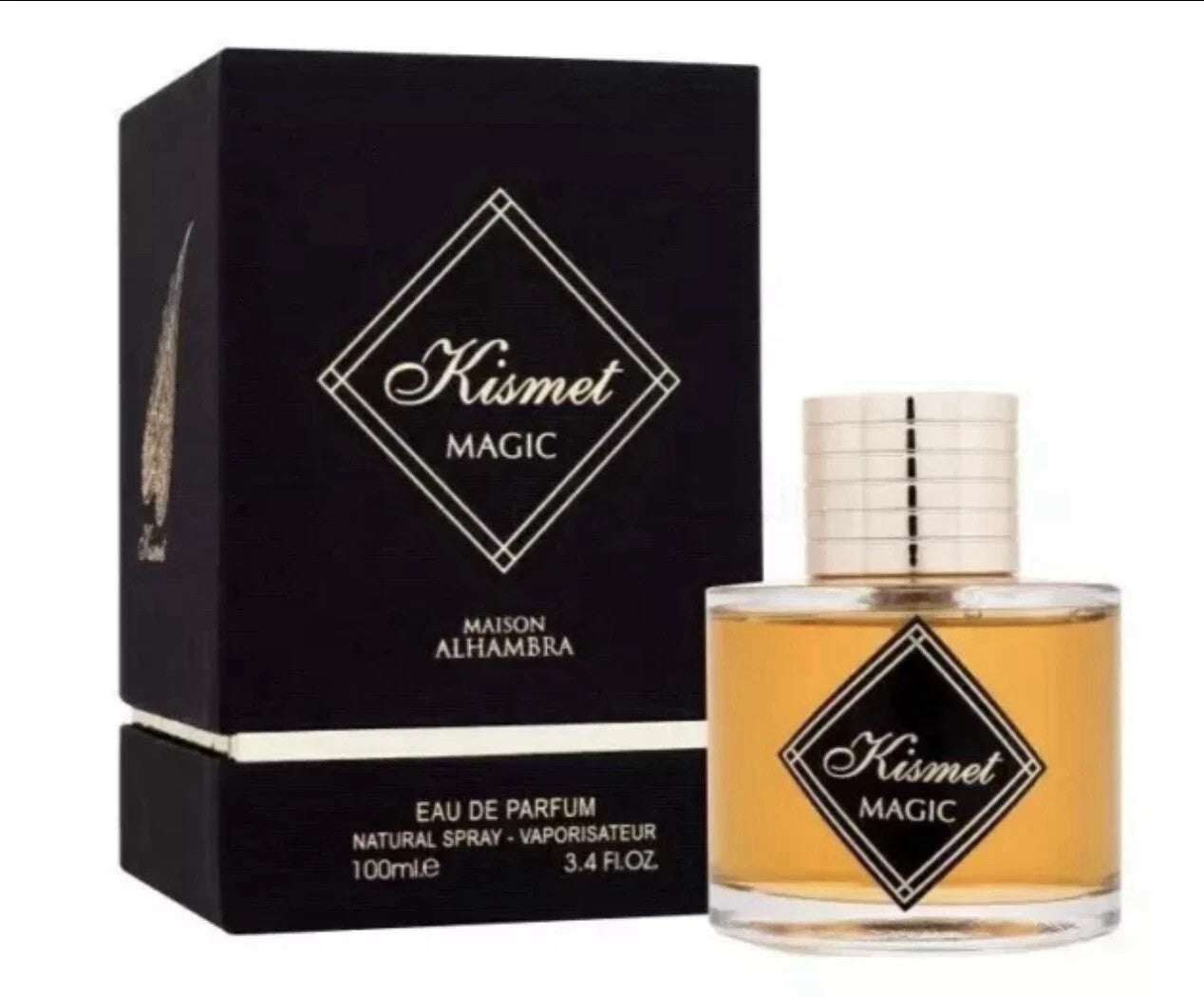 Kismet Magic | 100ml Eau De Parfum | Unisex Warm Vanilla | By Maison Alhambra
