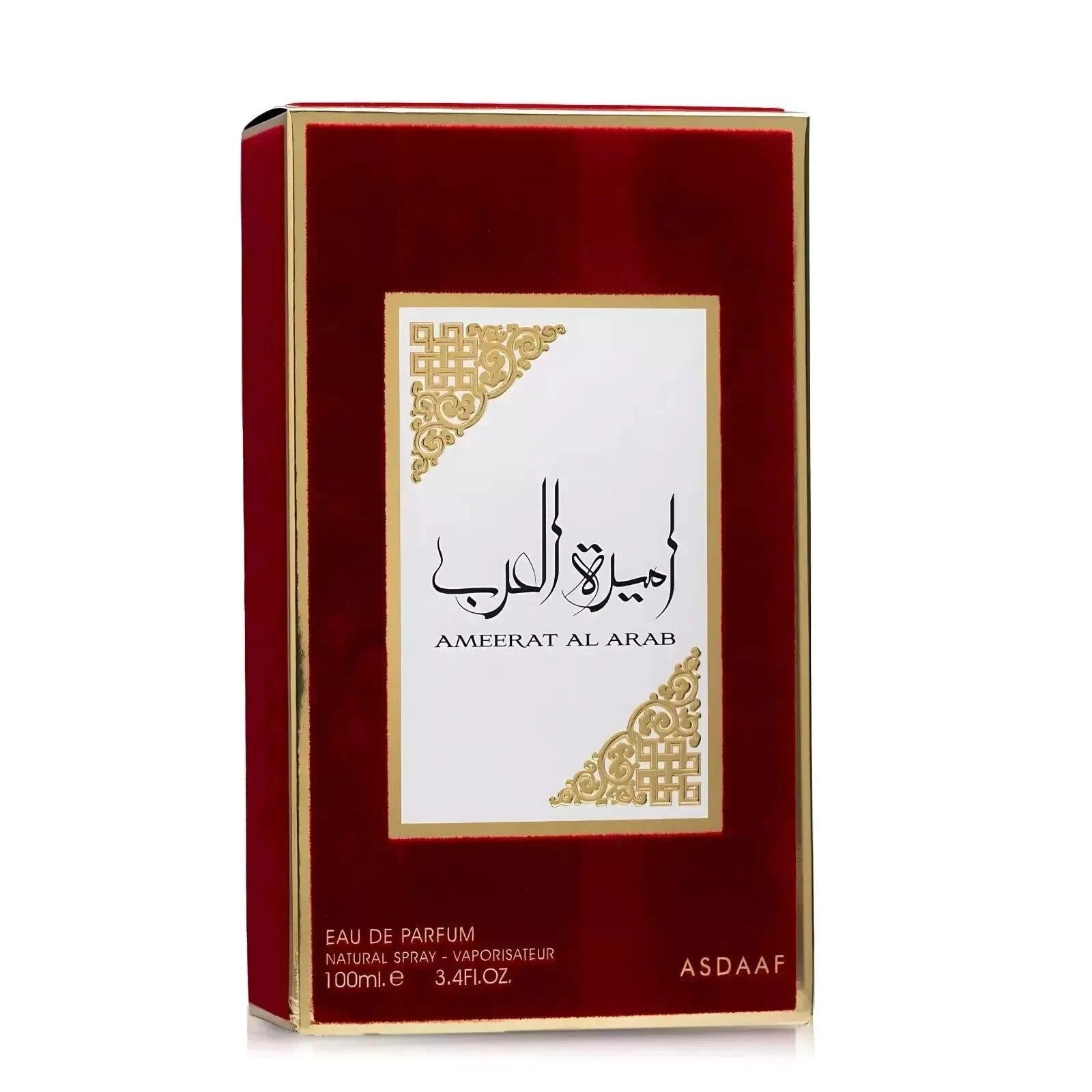 Ameerat Al Arab 100ml Asdaf Women Perfume Spray Arabic Perfume Floral Woody