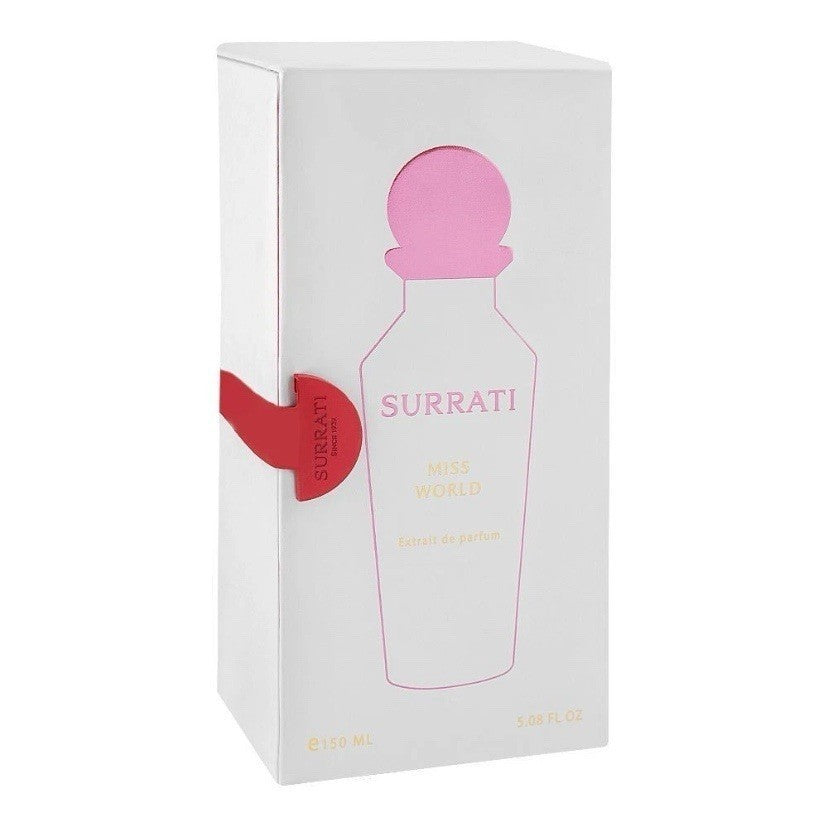 Surrati Miss World Extrait De Parfum 150ml Perfume Long Lasting Scent For Women