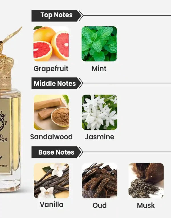Oud Al Saqr 100ml EDP Parfum by My Perfumes