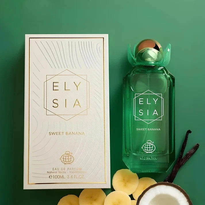 Elysia Sweet Banana 100ml EDP by Fragrance World New Release Unisex Perfume NEW