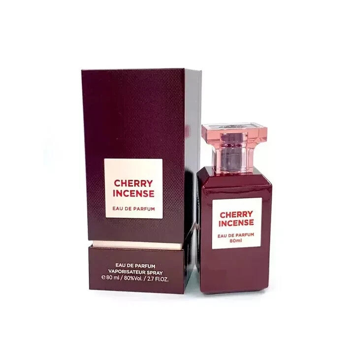 Cherry Incense Eau De Parfum | 80ml Long Lasting Scent