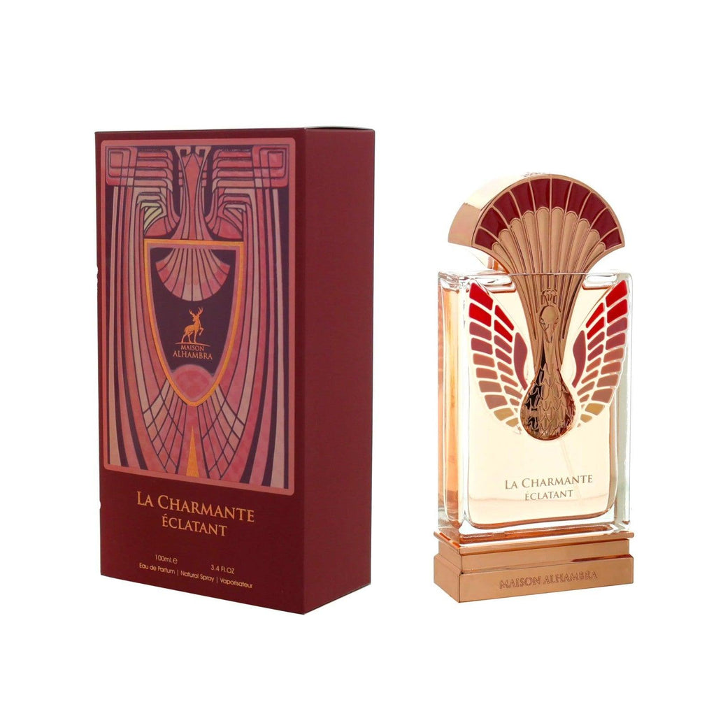 Maison Alhambra La Charmante Eclatant for Unisex Eau de Parfum Spray, 3.4 Ounce
