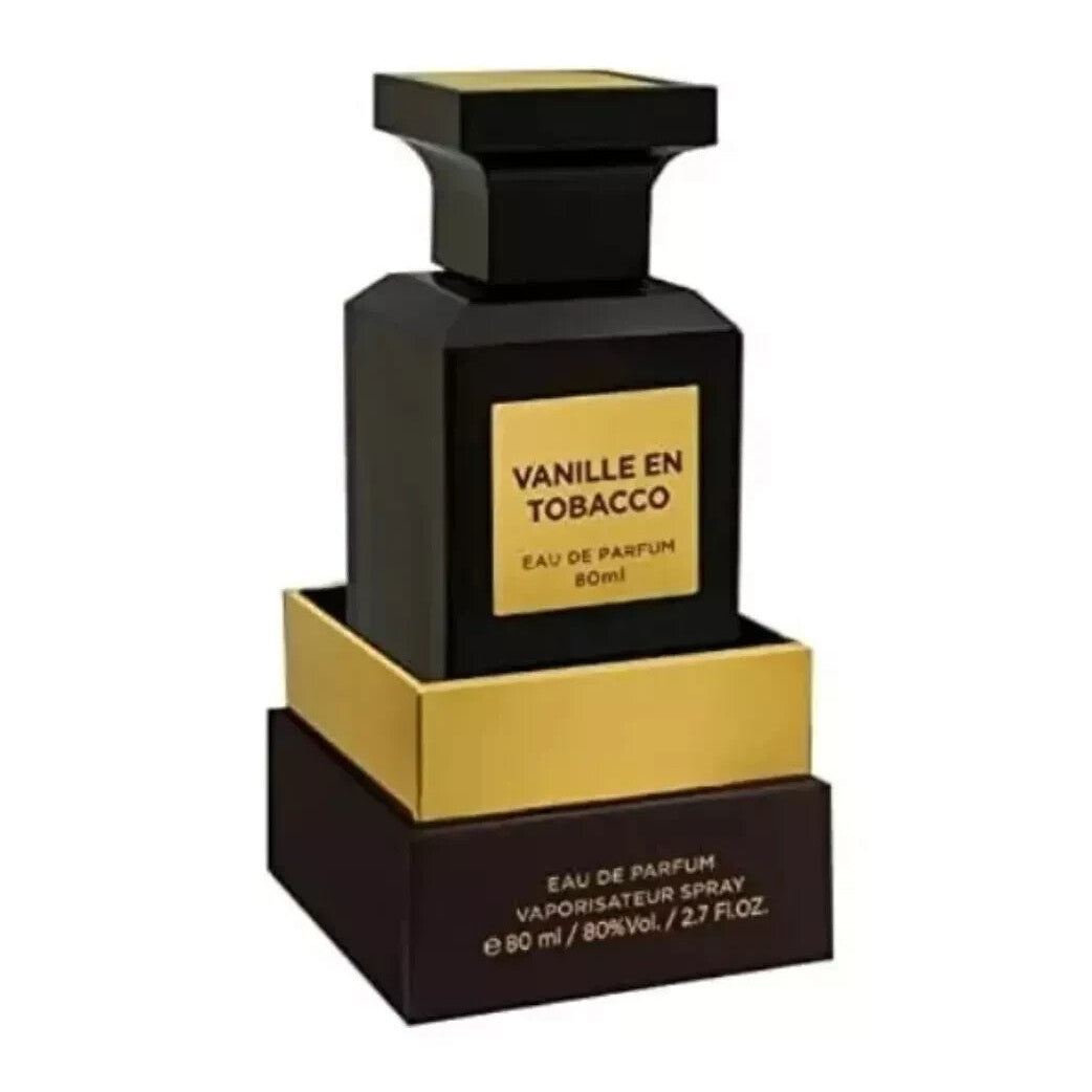 Vanille En Tobacco 80ml EDP  Perfume Unisex Fragrance Spray Sweet Scent