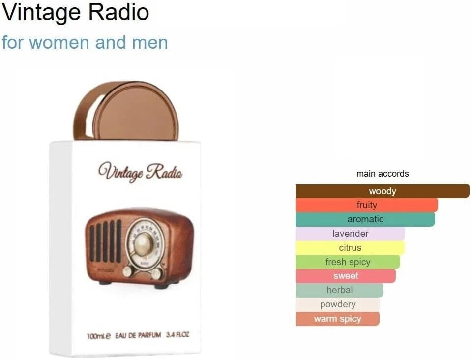 Lattafa Vintage Radio EDP 100ml