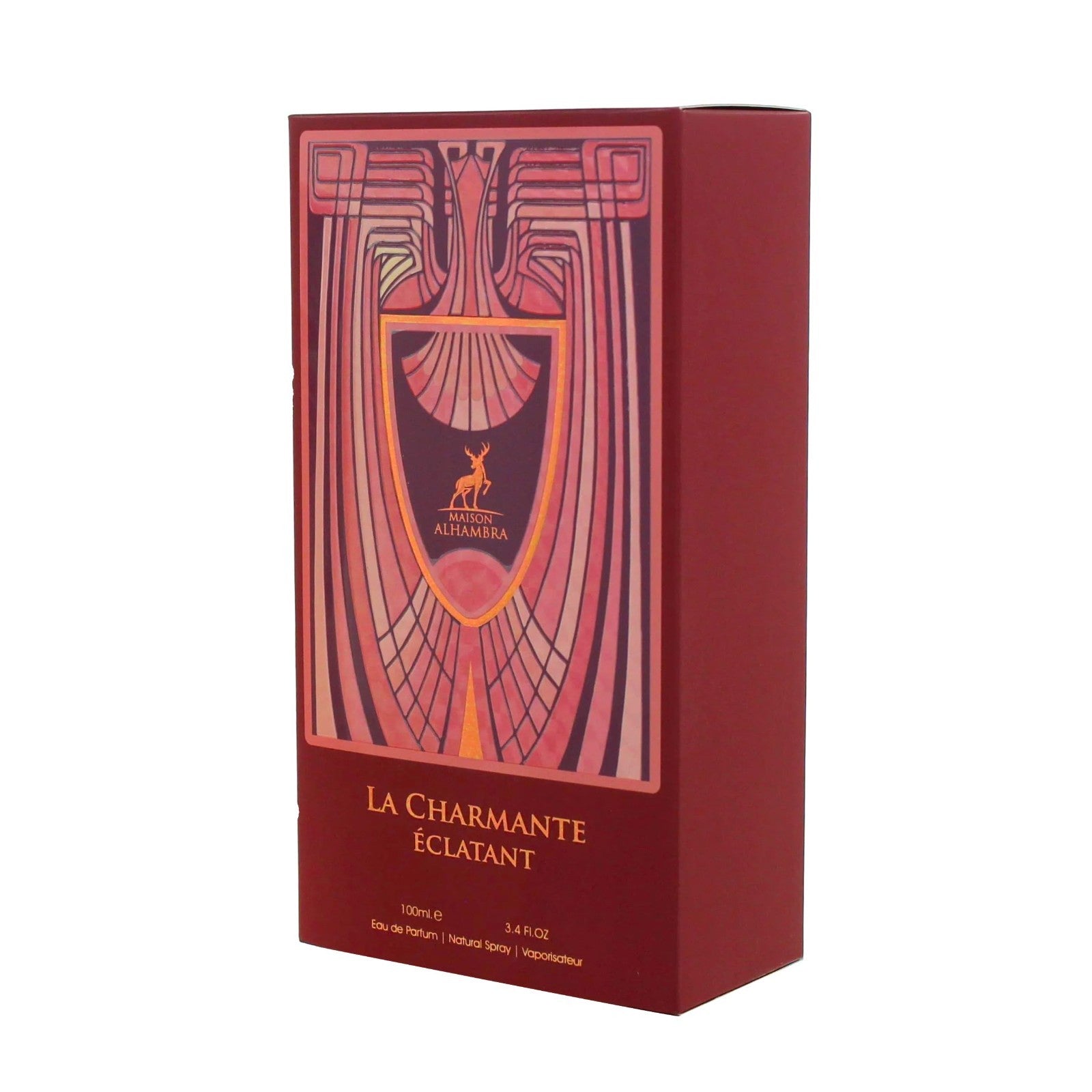 Maison Alhambra La Charmante Eclatant for Unisex Eau de Parfum Spray, 3.4 Ounce