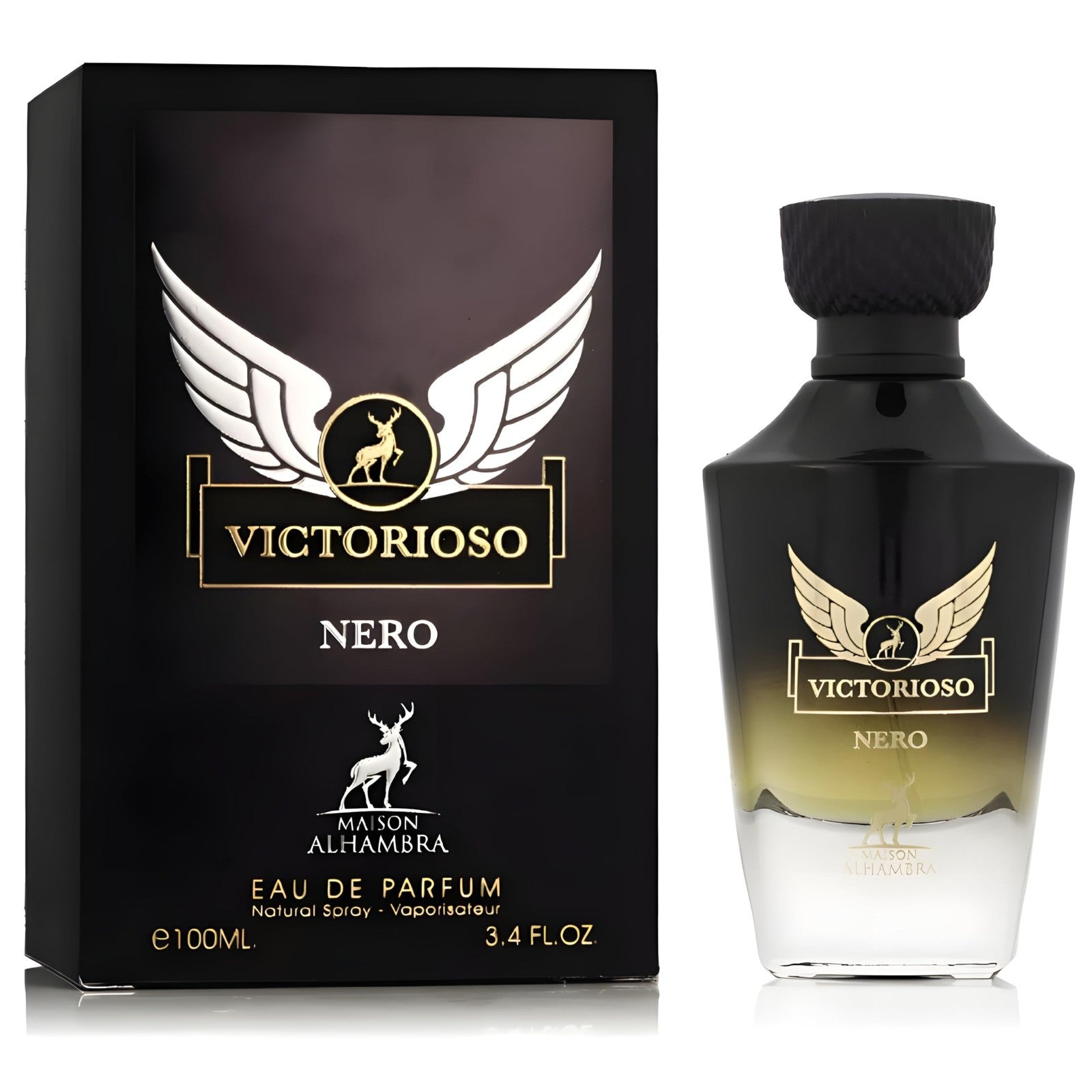 Victorioso Nero 100ml Eau de Parfum by Maison Alhambra Bold & Spicy Men Perfume