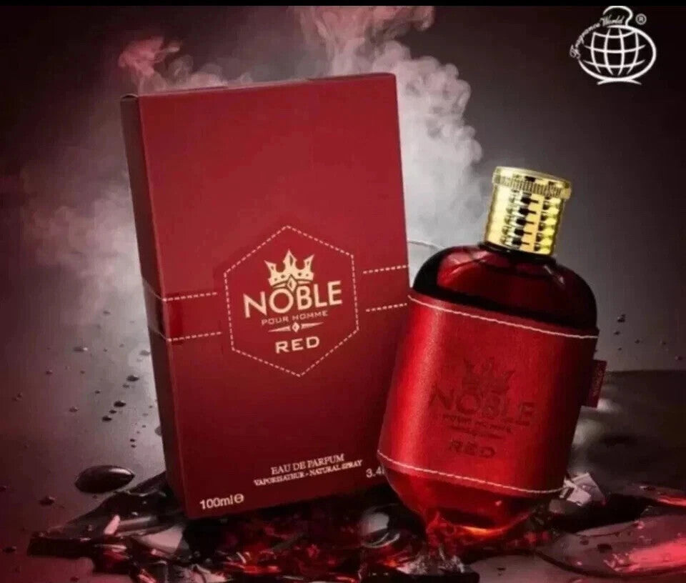 Noble Red Pour Homme | Eau De Parfum 100ml by Fragrance World