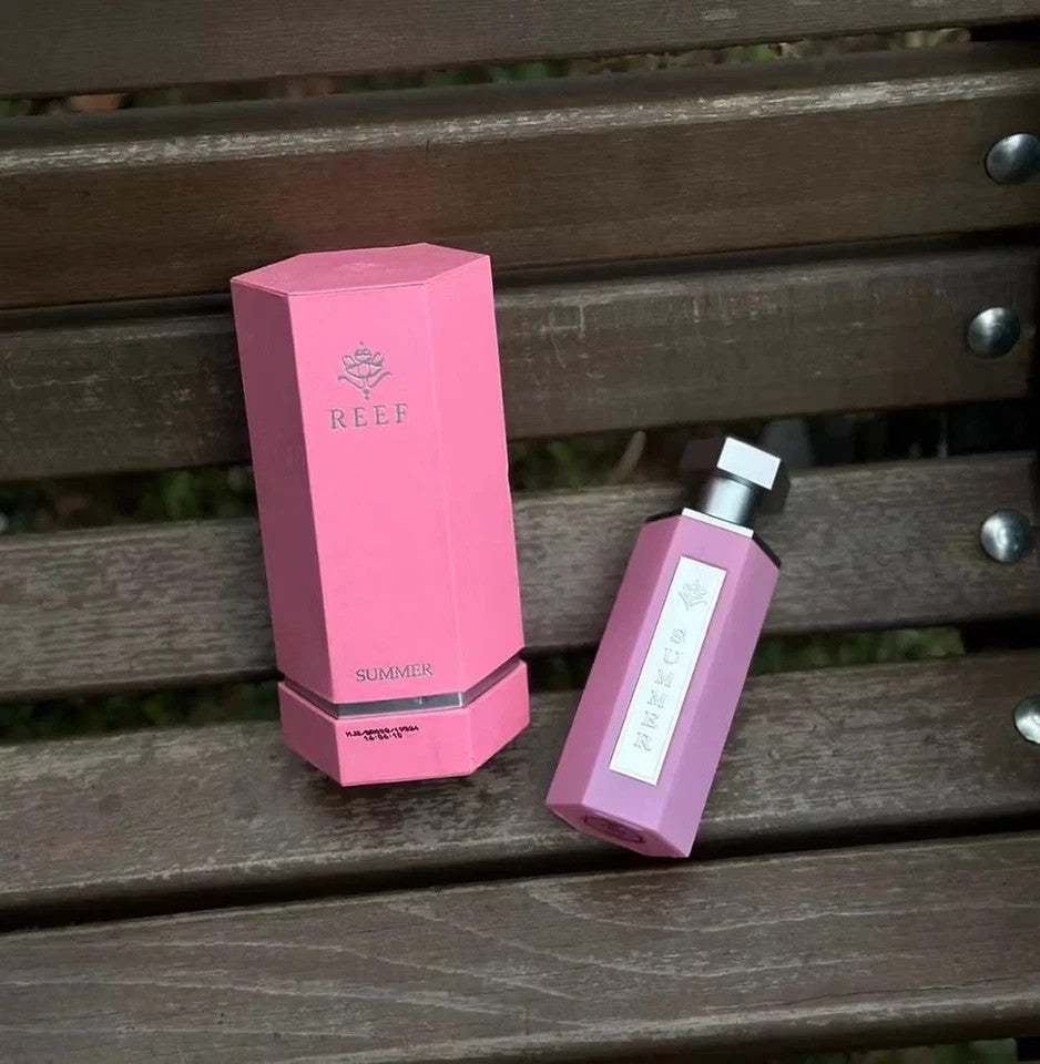 Reef Summer Pink Eau De Parfum 100ml | Women’s Fruity Amber Luxury Perfume